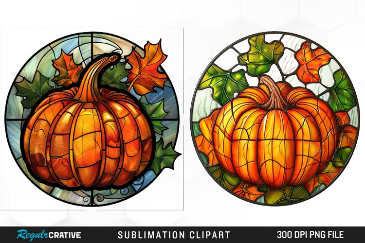 Watercolor Pumpkin Clipart Image 8