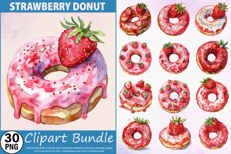 Donut Clipart Image 8