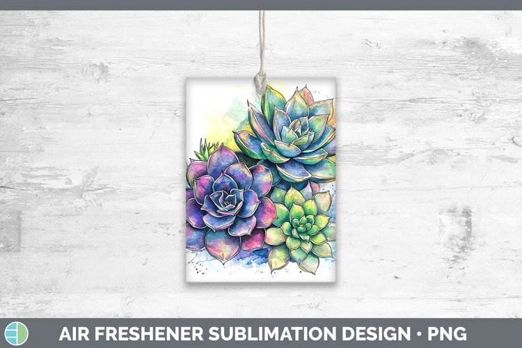 Watercolor Succulent Clipart Image 5