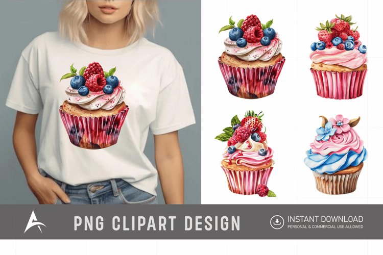 Cupcake Graphic Image 21