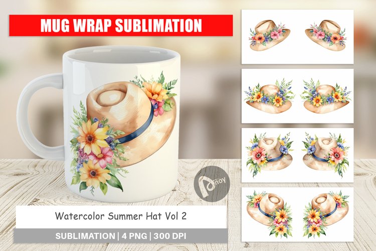 Mug Wrap Hat Summer