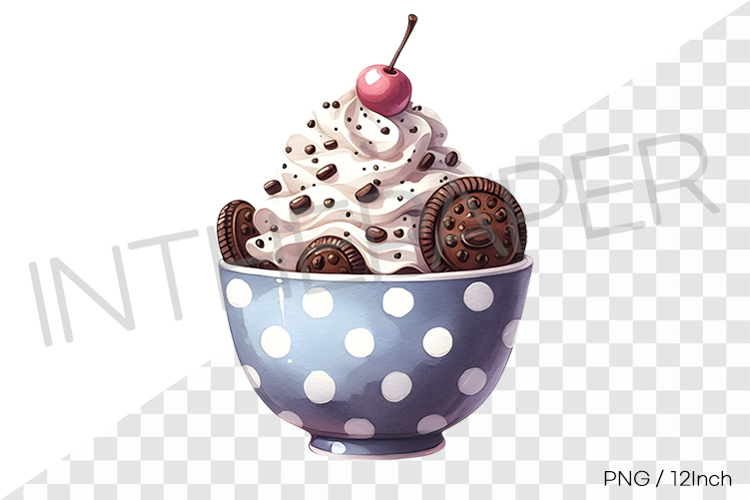 Ice Cream Cup Clipart Image 9