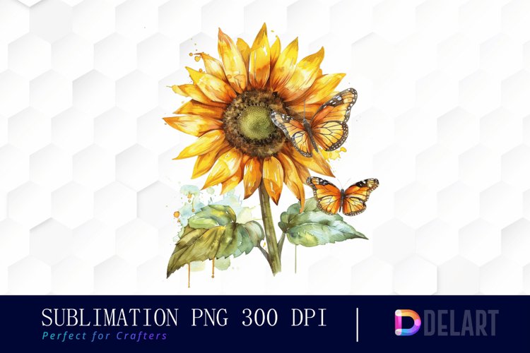 Sunflower Graphic Image 23