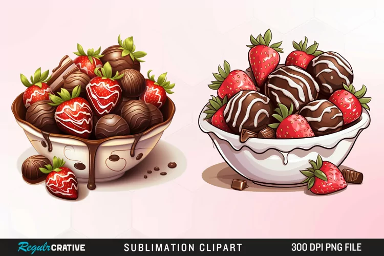 Watercolor Sweet Valentines Day Collection Clipart