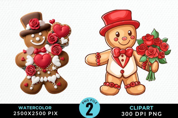 Gingerbread Cookie Clipart Image 22