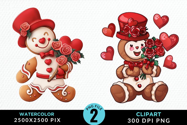Gingerbread Cookie Clipart Image 11