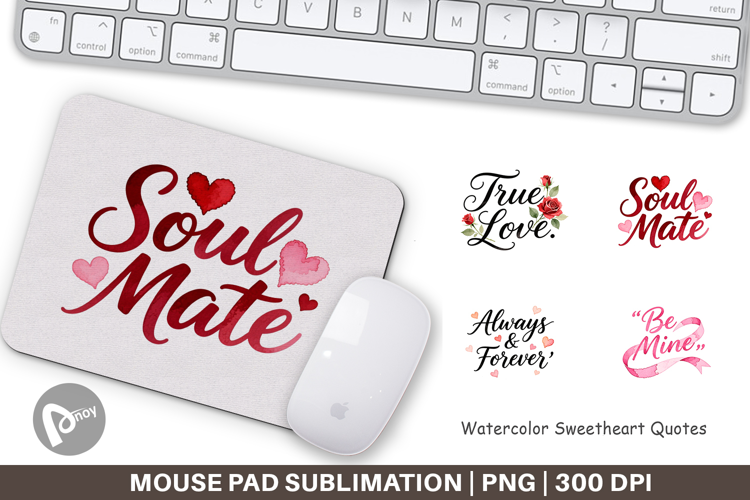 Sweetheart Quotes Mouse Pad