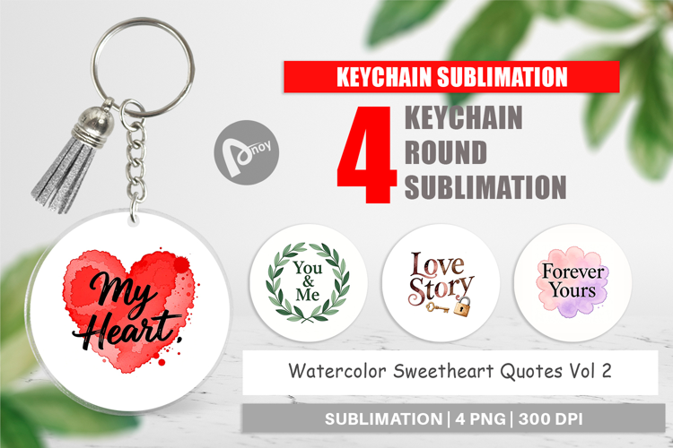Sweetheart Quotes Keychain