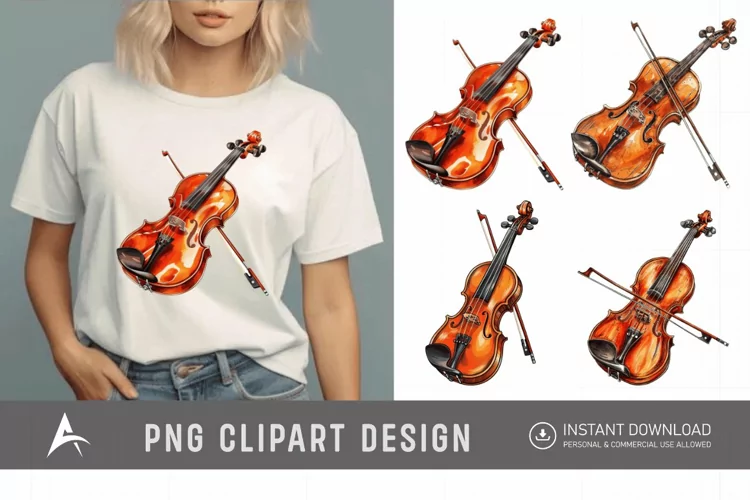 Watercolor Tangerine Clipart
