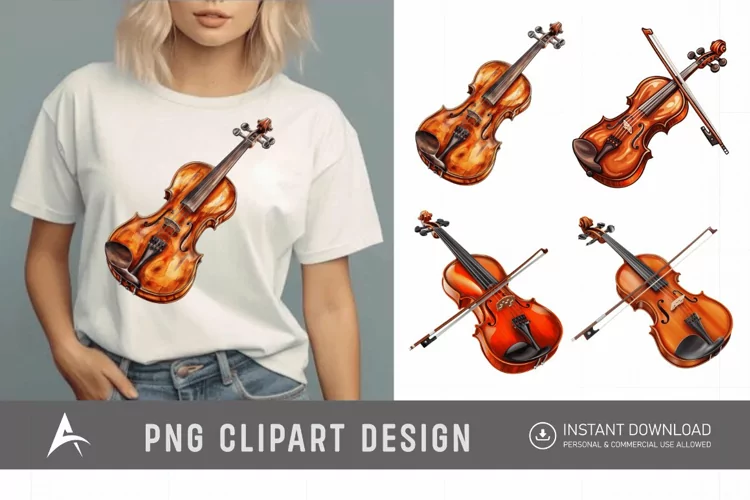Watercolor Tangerine Clipart