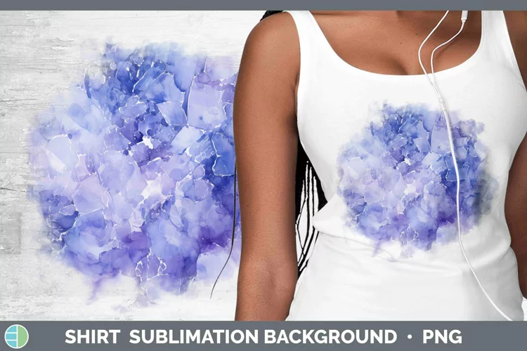 Watercolor Tanzanite Shirt Sublimation Sublimation Backgroun