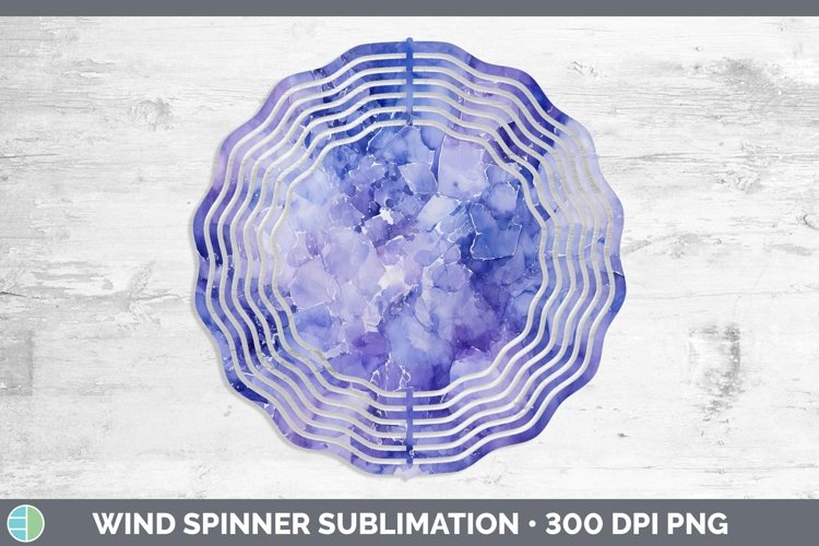 GorgeousWatercolor Wind Spinner design.