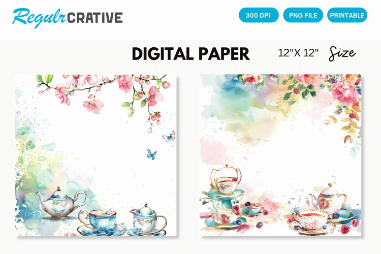 Tea Party Clipart Image 21