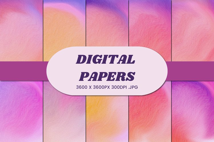 Watercolor Texture Abstract 29 Digital Paper Background