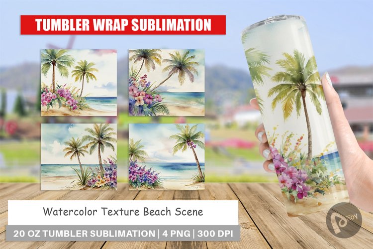 Beach Scene Clipart Image 23