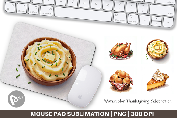 Thanksgiving Celebration Mouse Pad