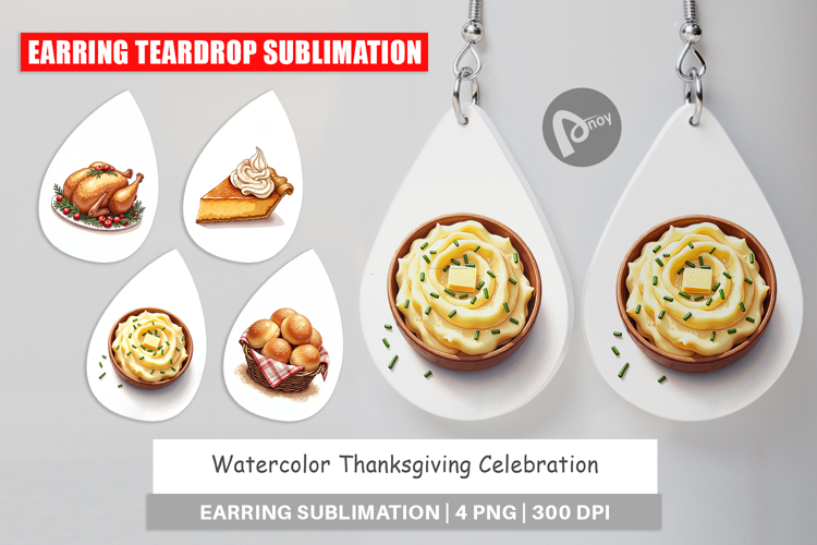 Thanksgiving Celebration Earring