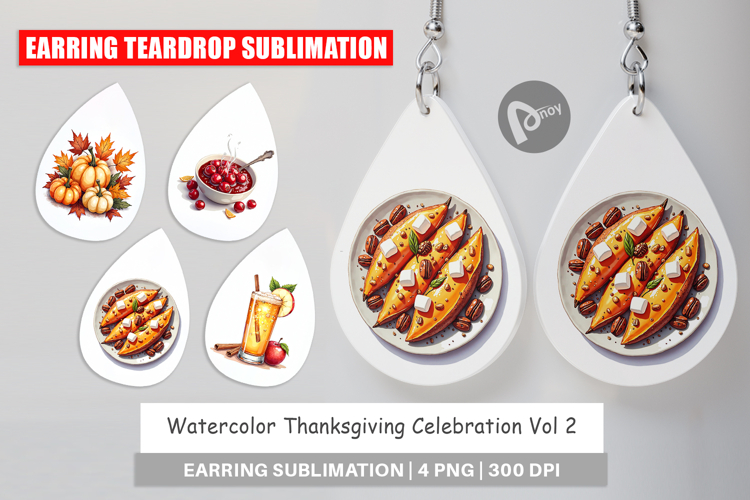 Thanksgiving Celebration Earring