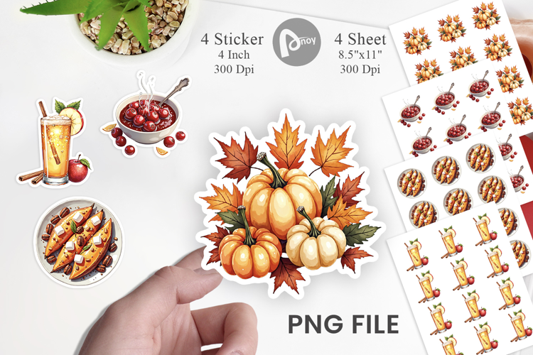 Thanksgiving Celebration Sticker