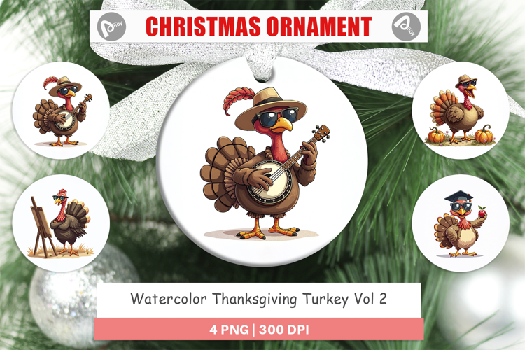 Thanksgiving Turkey Ornament