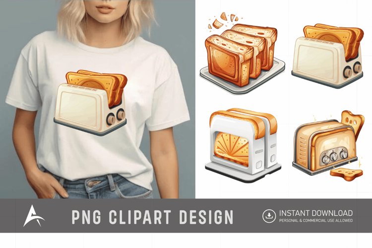 Toaster Clipart Image 16