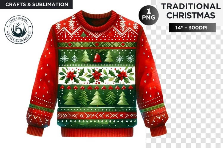 Ugly Sweater Clipart Image 19