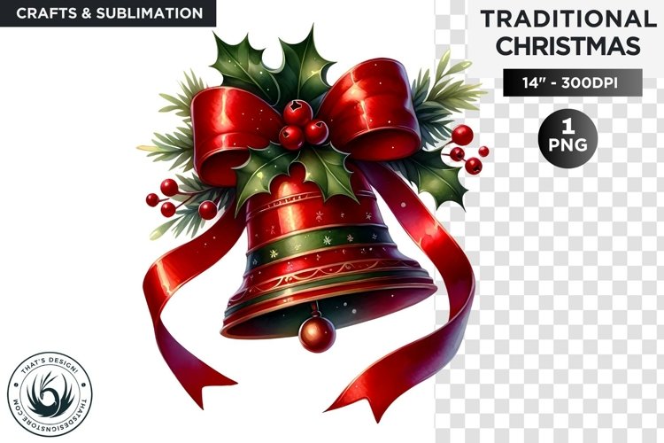 Watercolor Christmas Bell, Christmas Bell, Christmas PNG Transparent Image  and Clipart for Free Download