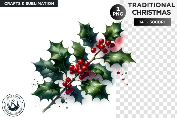 Holly Illustration Image 20