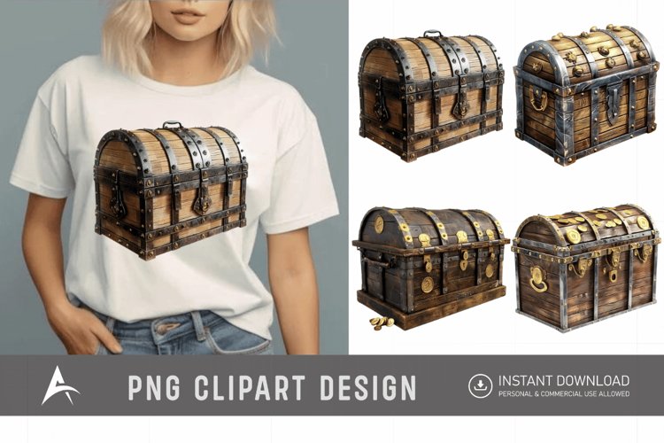 Treasure Chest Clipart Image 9
