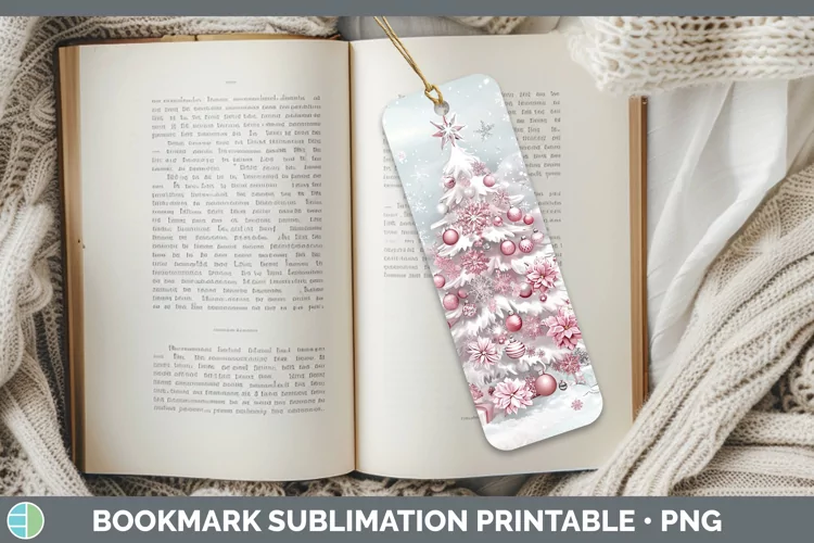 Watercolor Tree Bookmark Sublimation Printable Designs