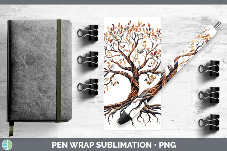 GorgeousWatercolor Pen Wrap design.