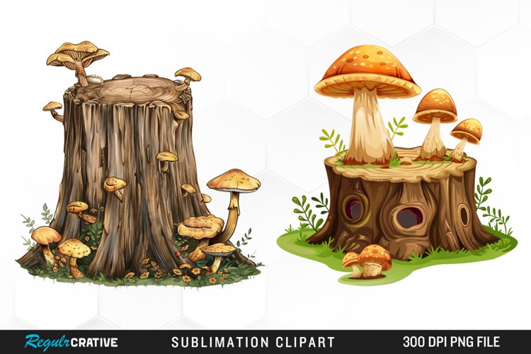 Mushrooms Clipart Image 18