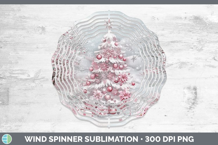 Watercolor Tree Wind Spinner Sublimation Spinner Designs