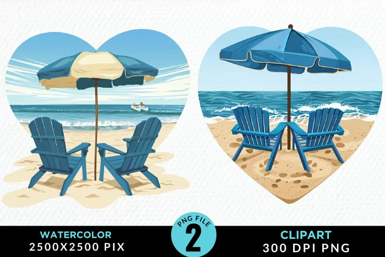 Watercolor Tropical Valentines Exquisite Clipart