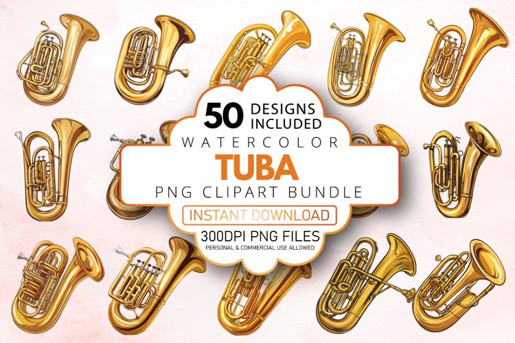 Tuba Clipart Image 16
