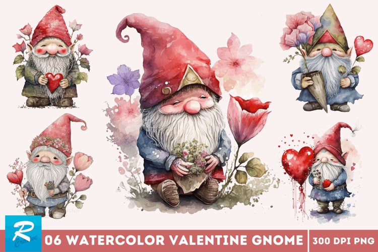 Valentine Gnome Png Image 12