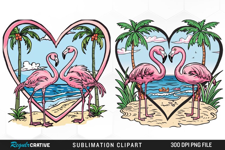 Flamingo Clipart Image 10