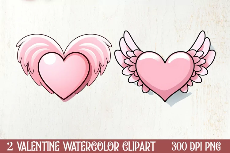 Sweet Pugs Valentine Clipart, Valentines PNG