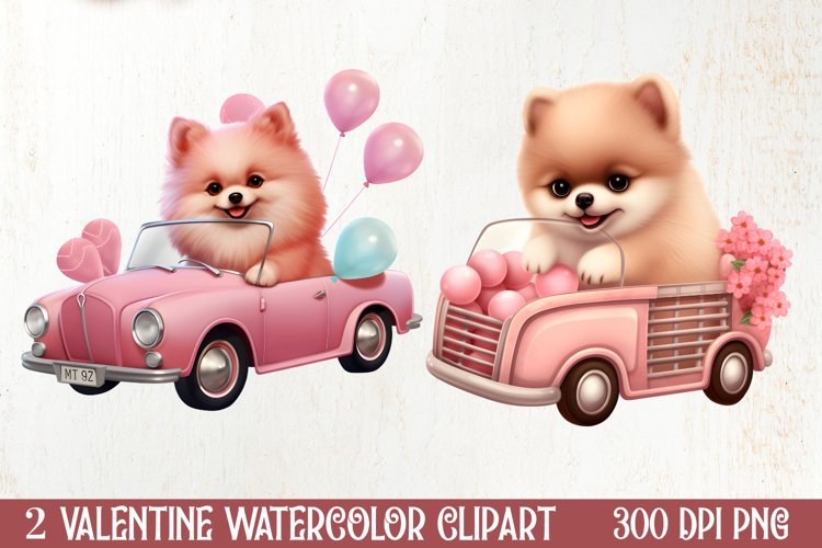 Pomeranian Clipart Image 24