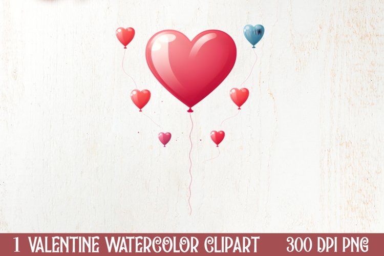 Valentines Day Clipart Love Ballon, Christmas Clipart