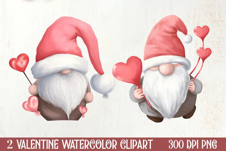 Cute Chibi Corgi Valentine Clipart, Valentines Clipart