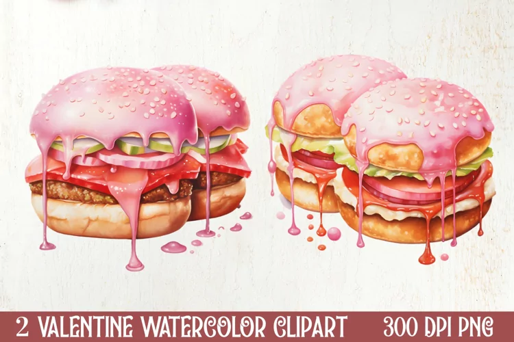 Valentine Day Coffee Clipart, Christmas Clipart