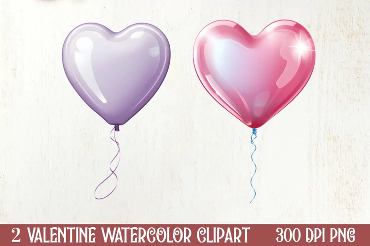 Valentines Day Clipart Love Ballon, Christmas Clipart