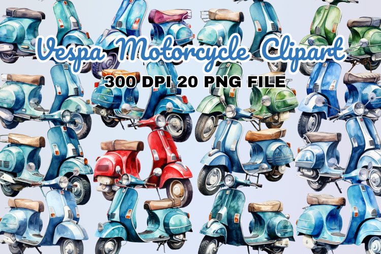 Motorcycle Clipart Image 23