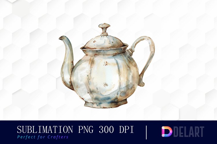 Teapot Clipart Image 10