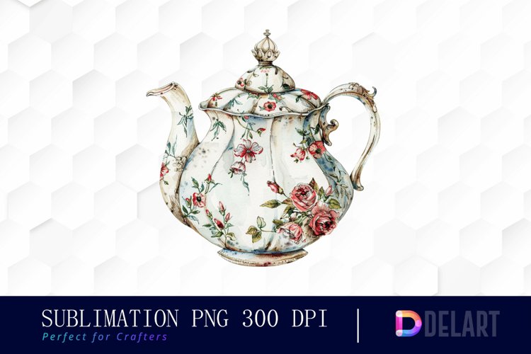 Teapot Clipart Image 3