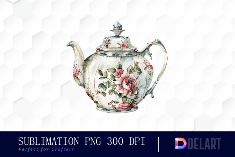 Teapot Clipart Image 21