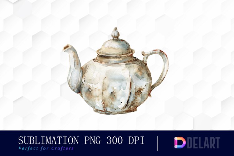 Teapot Clipart Image 15
