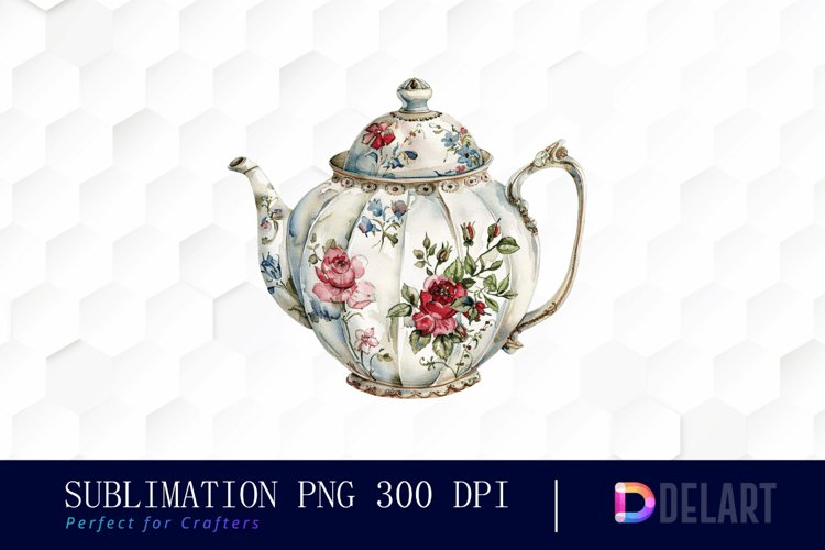 Teapot Clipart Image 15