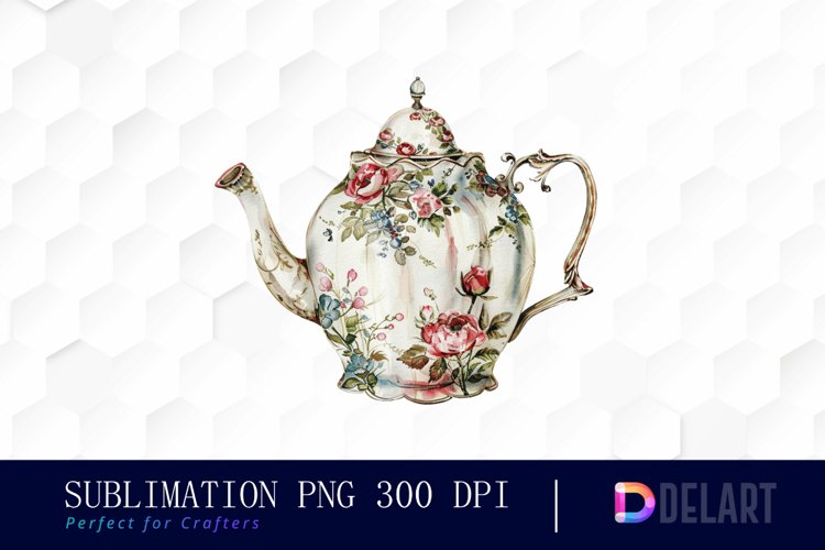 Teapot Clipart Image 7